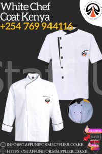 WHITE CHEF COAT +254769944116