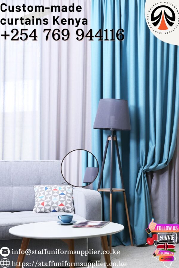 Custom-made curtains Nairobi - Kenya +254-769-944-116