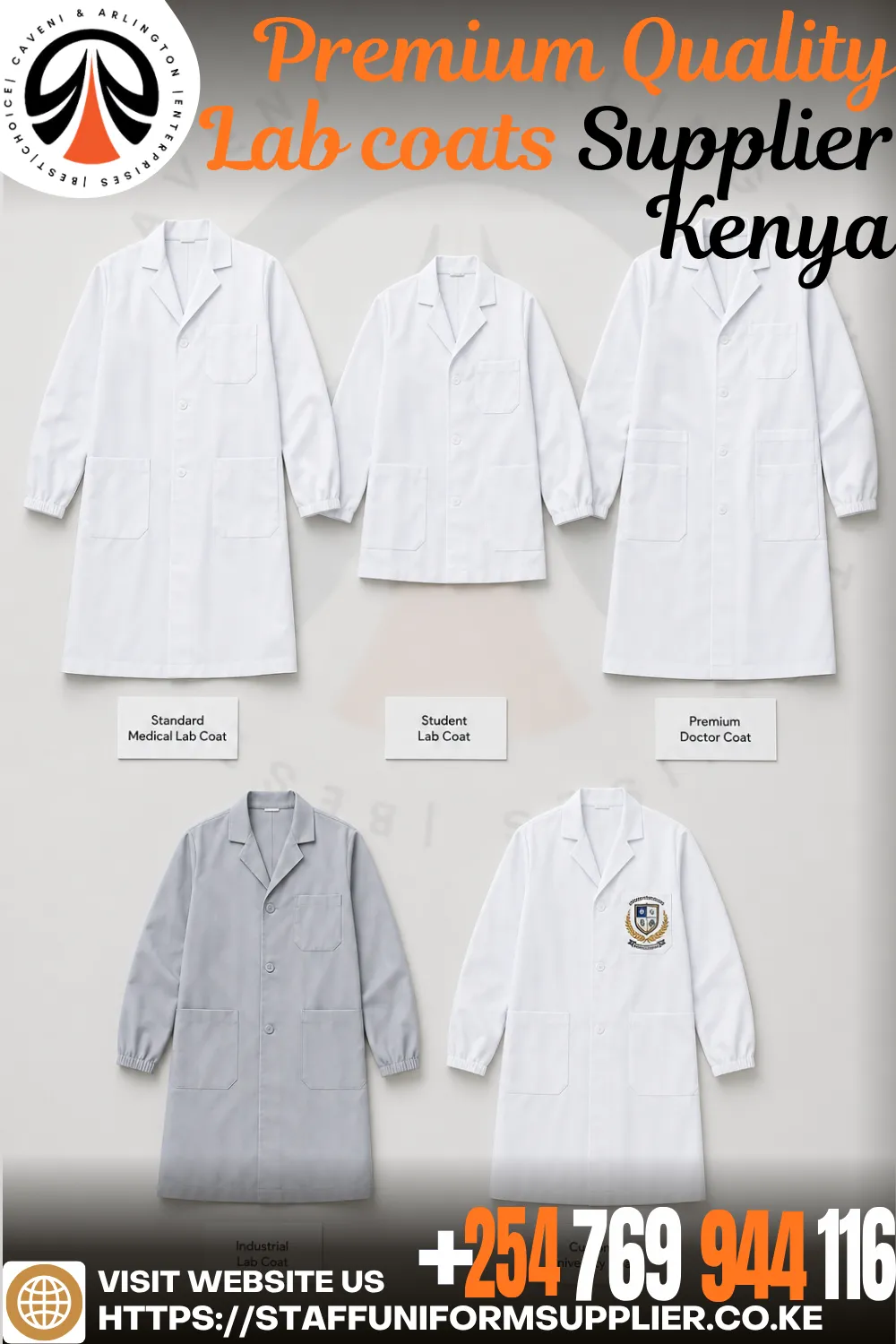 Premium Quality Lab coats Supplier Kenya