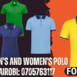 Quality Men's and women's polo shirts in Nairobi: 0705763117