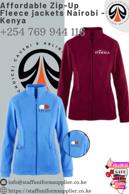 Affordable zip-up fleece jackets Nairobi - Kenya +254-769-944-116