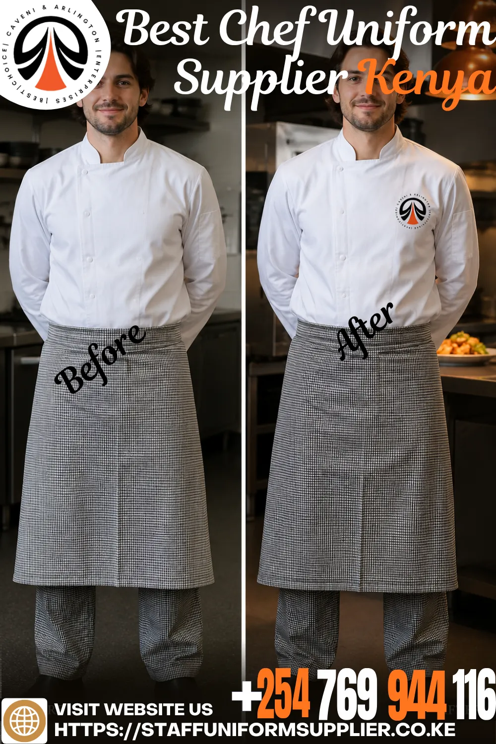Best Chef Uniform Supplier Kenya