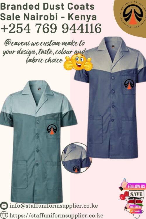 Branded Dust Coats Nairobi - Kenya +254-769-944-116