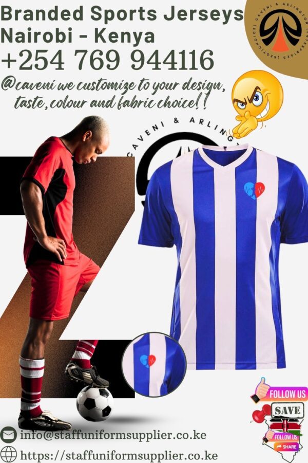 Branded sports jerseys Nairobi Kenya +254-769-944-116