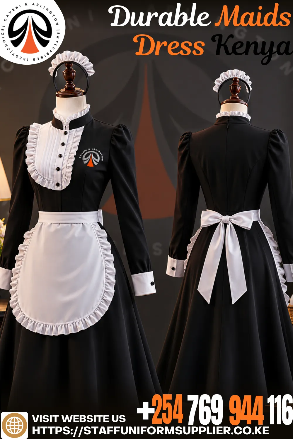 Durable Maids Dress Kenya