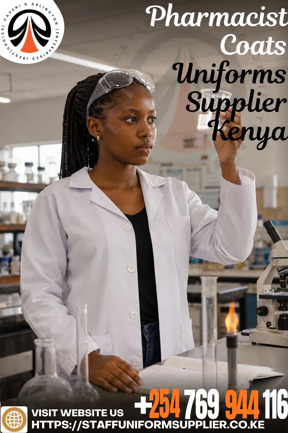 Pharmacist Coats Uniforms Supplier Kenya