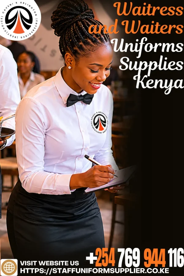 Waiter and Waitress Uniform For Sale Nairobi - Kenya Waiter and Waitress Uniform For Sale Nairobi - Kenya