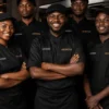 Affordable Black Chef Coat Kenya