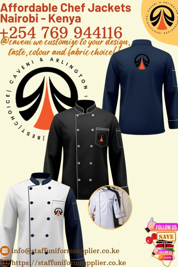 Affordable Chef Jackets Nairobi - Kenya