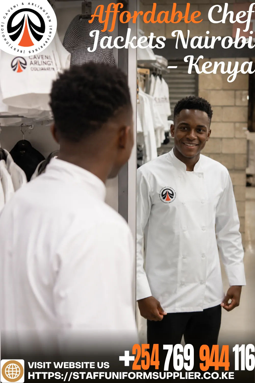 Affordable Chef Jackets Nairobi - Kenya