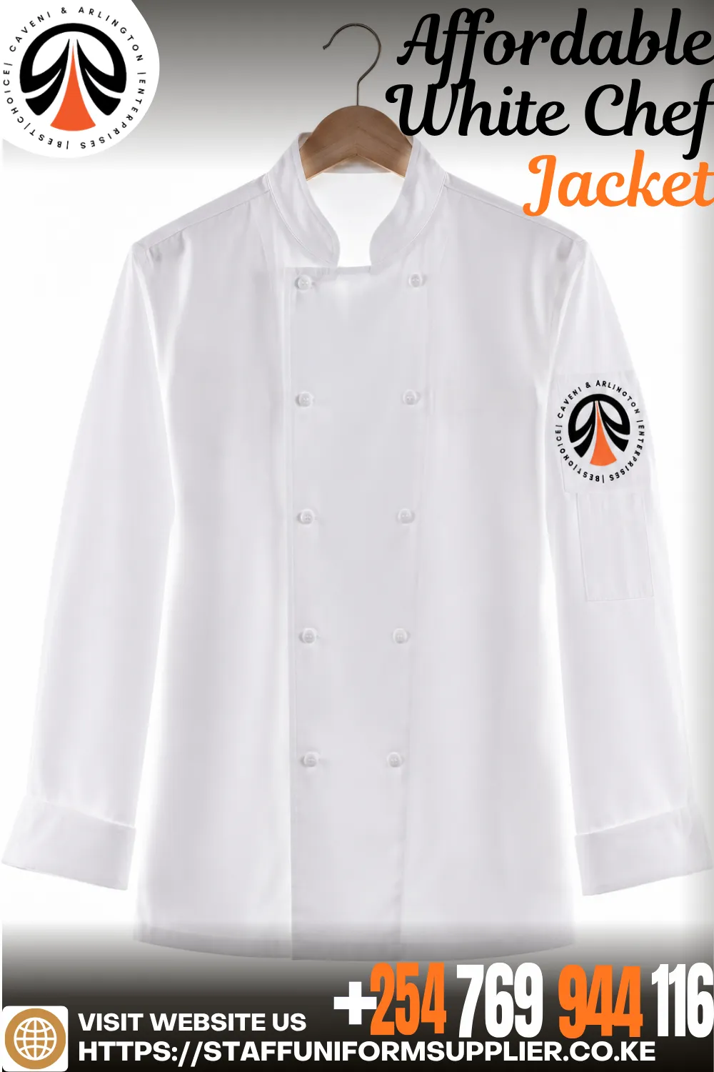 Affordable White Chef Jacket