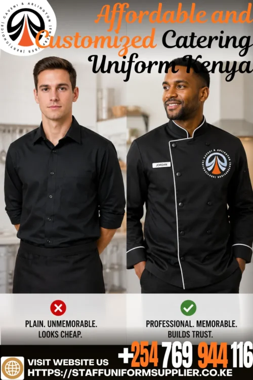 Affordable and Customized Catering Uniform Kenya