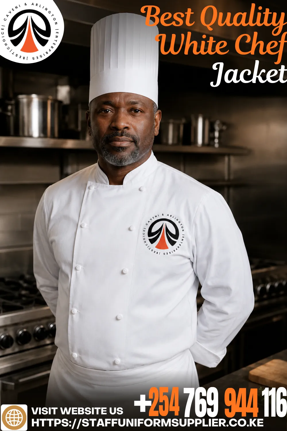 Best Quality White Chef Jacket