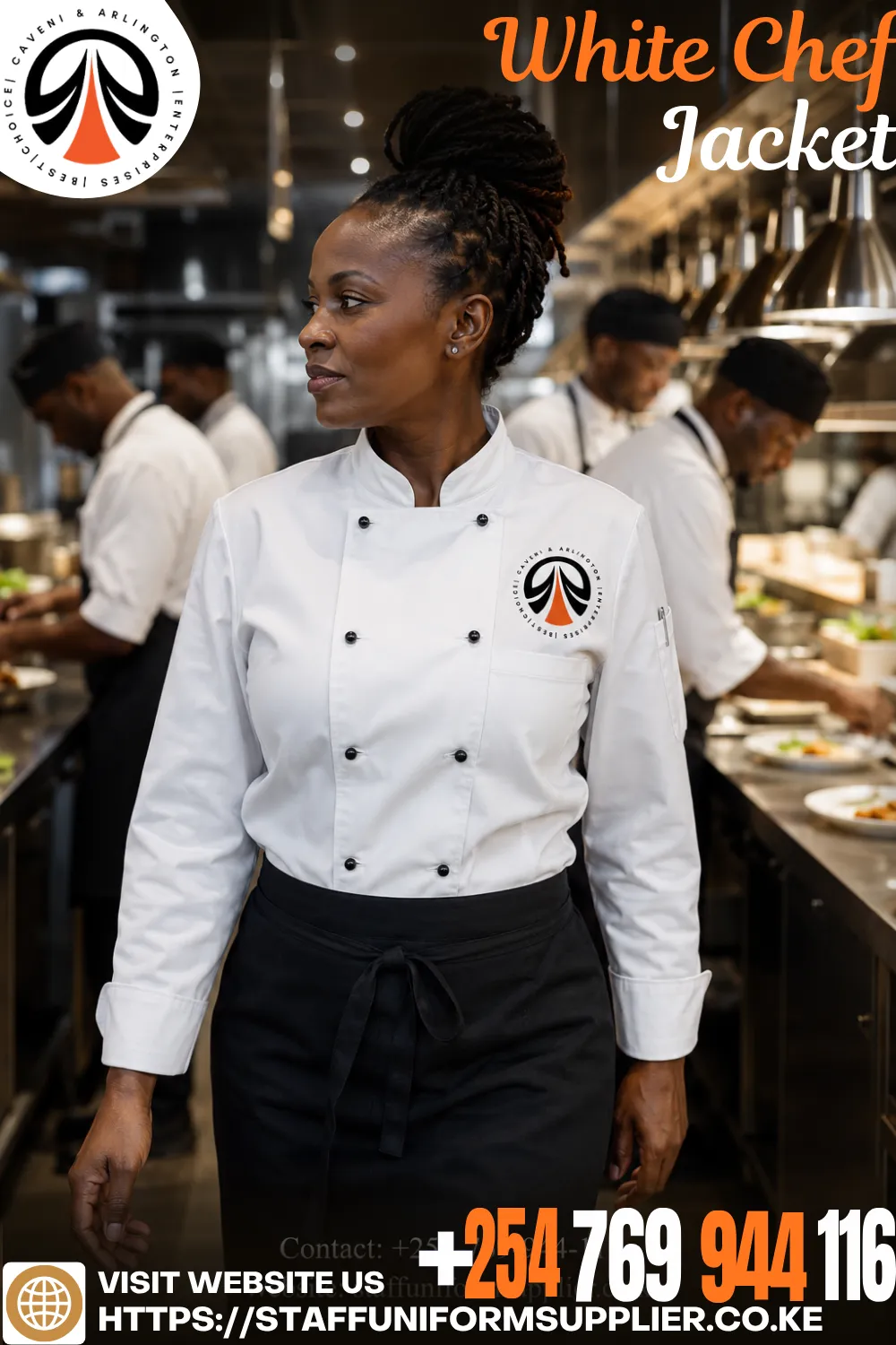 White Chef Jacket