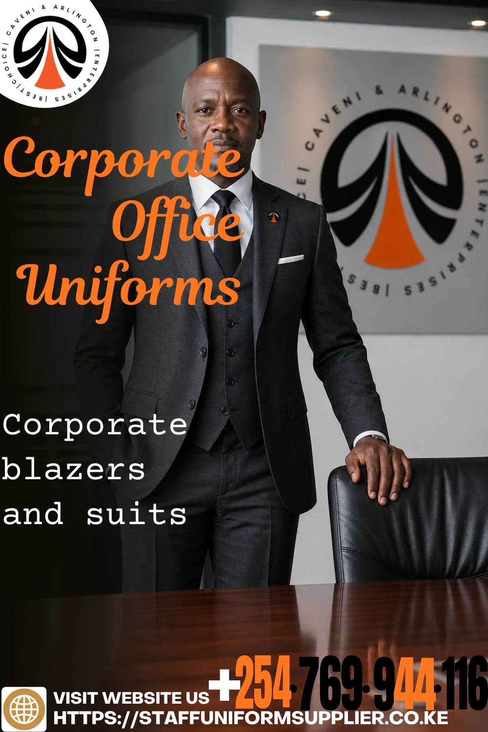Corporate Office Uniforms - blazers and suits