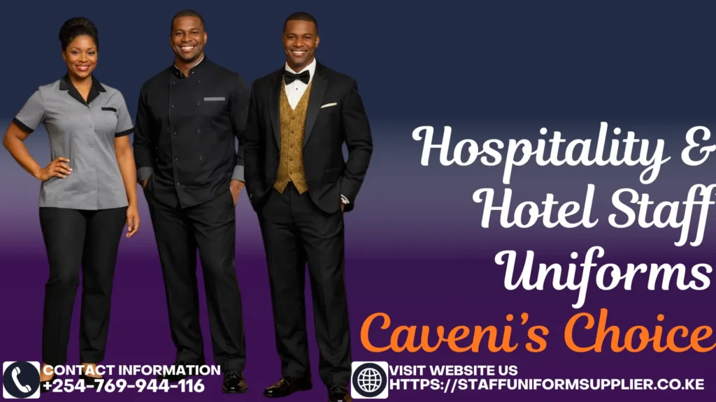 Hospitality & Hotel Staff Uniforms Caveni’s Choice