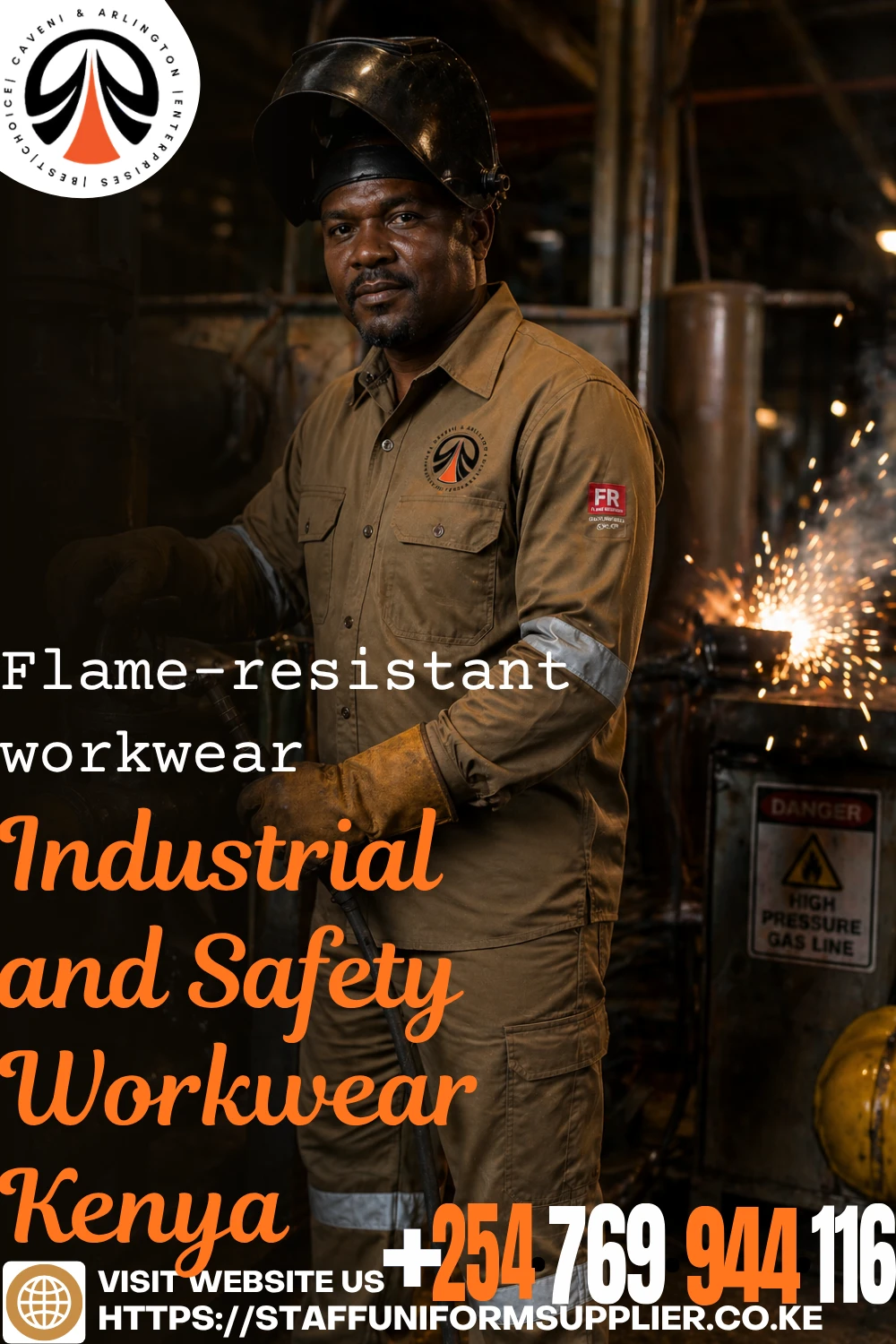 Industrial and Safety Workwear Kenya - Flame-resistant workwear