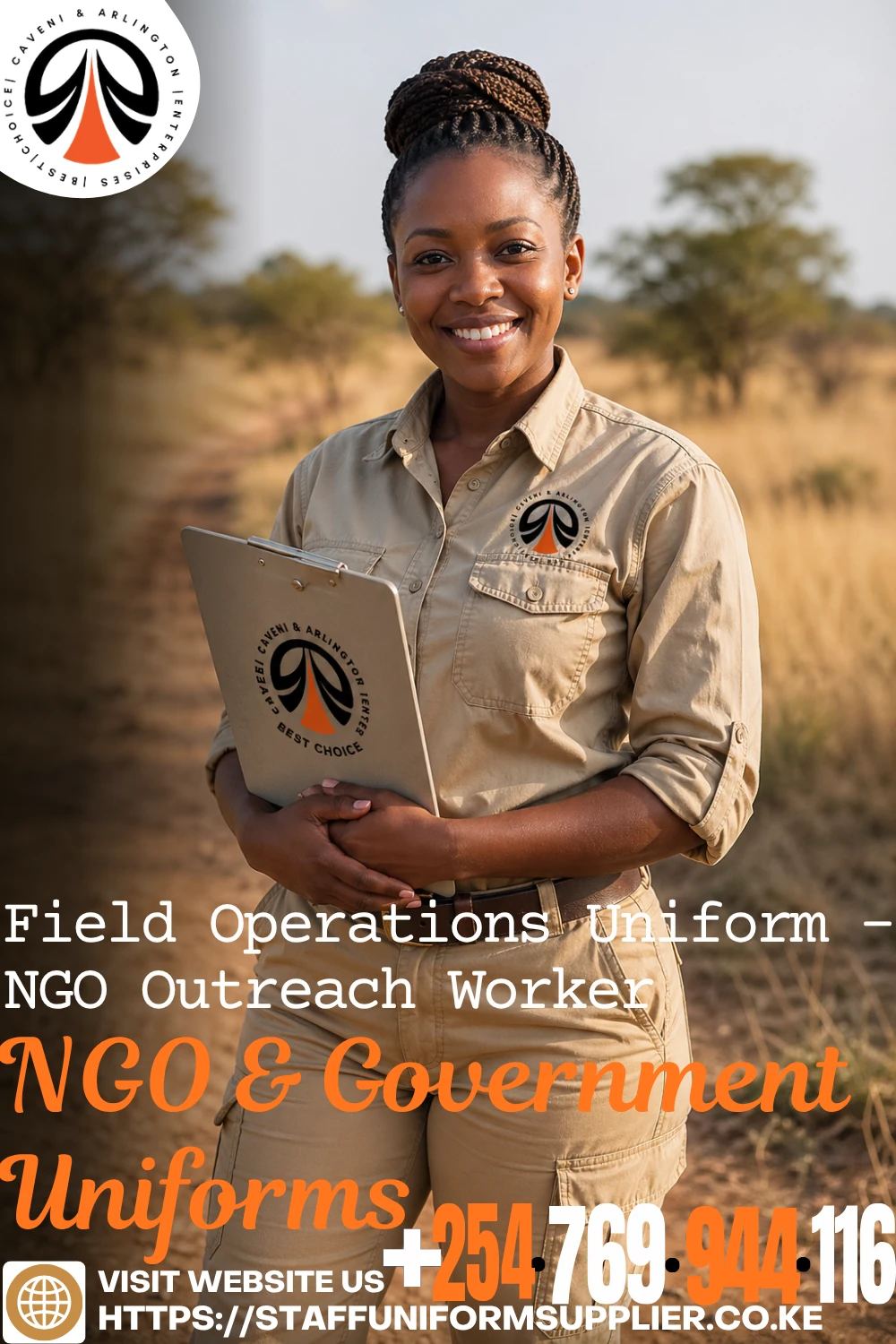 NGO & Government Uniforms - Field Operations Uniform – NGO Outreach Worker