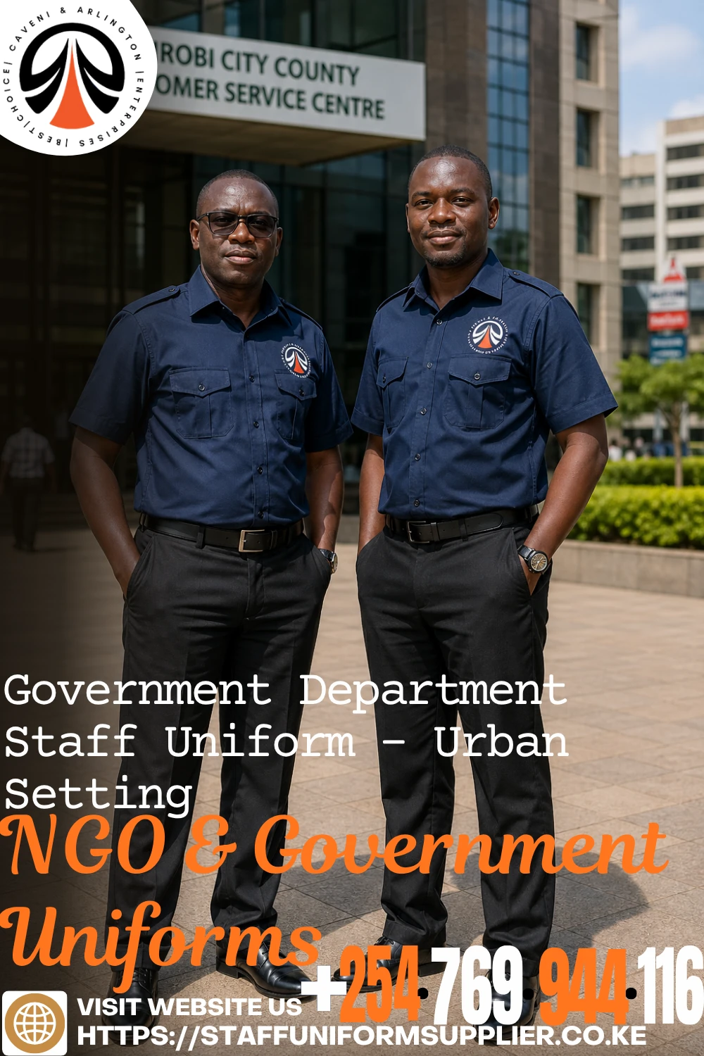 NGO & Government Uniforms - Government Department Staff Uniform – Urban Setting