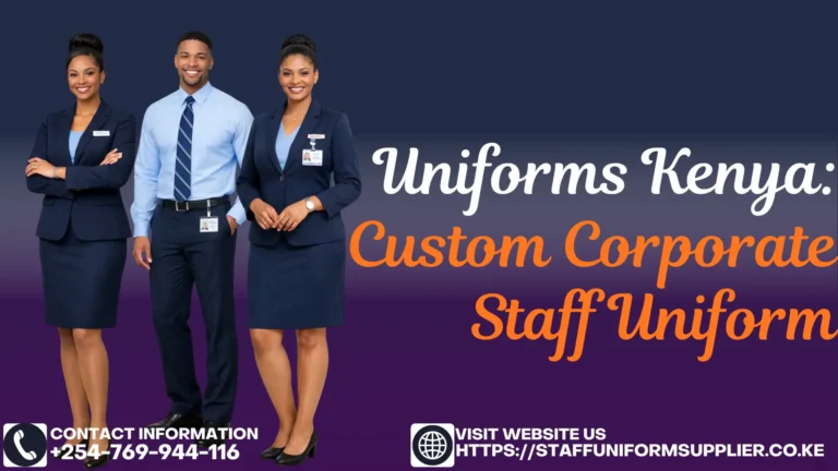 Uniforms Kenya: Custom Corporate Staff Uniforms by Caveni