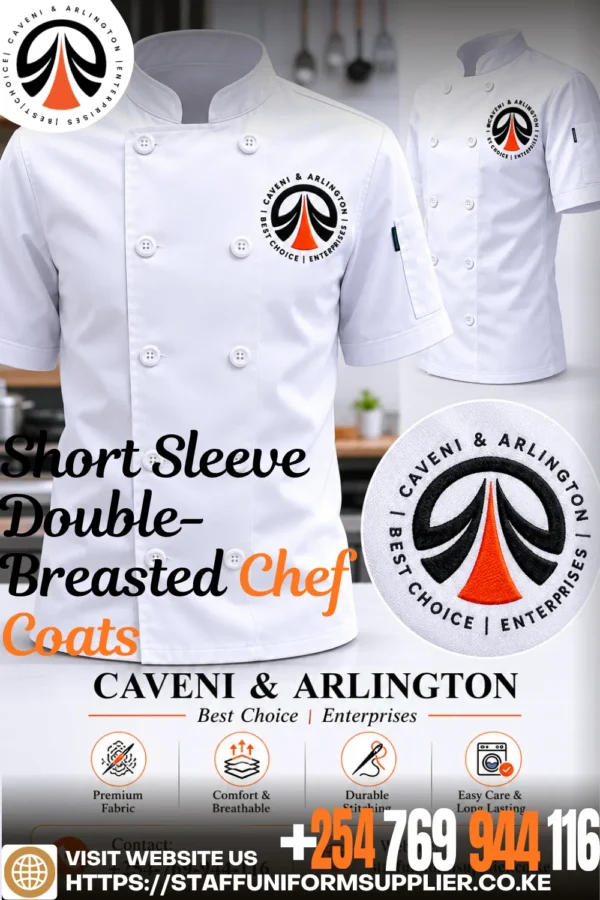 Best price for Short Sleeve Double-Breasted Chef Coats Best price for Short Sleeve Double-Breasted Chef Coats