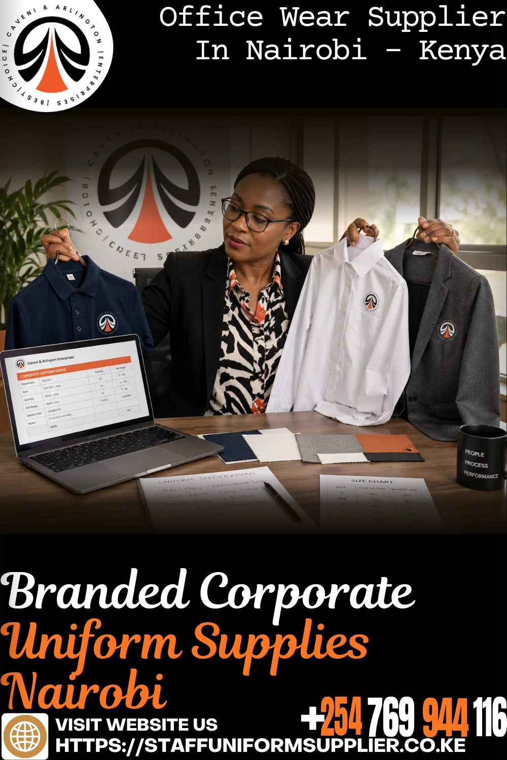 Branded Office Wear Supplier In Nairobi - Kenya