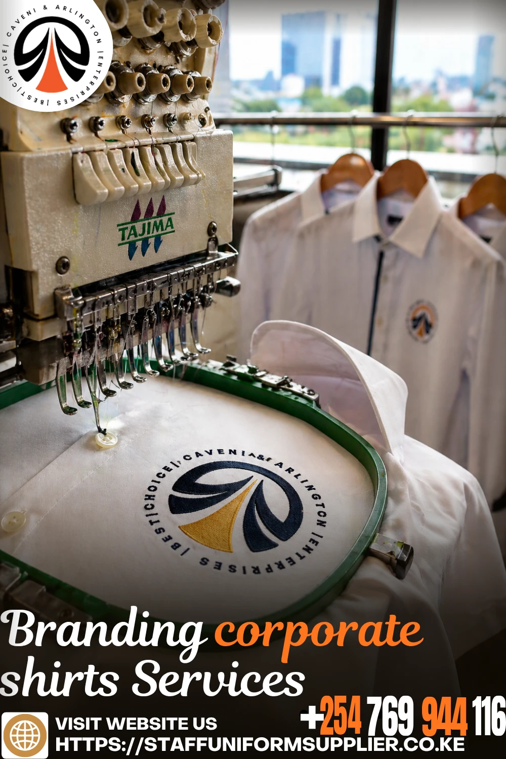 Branding corporate shirts Services