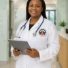 Breathable poly-cotton blend Lightweight White Lab Coat Kenya Breathable poly-cotton blend Lightweight White Lab Coat Kenya