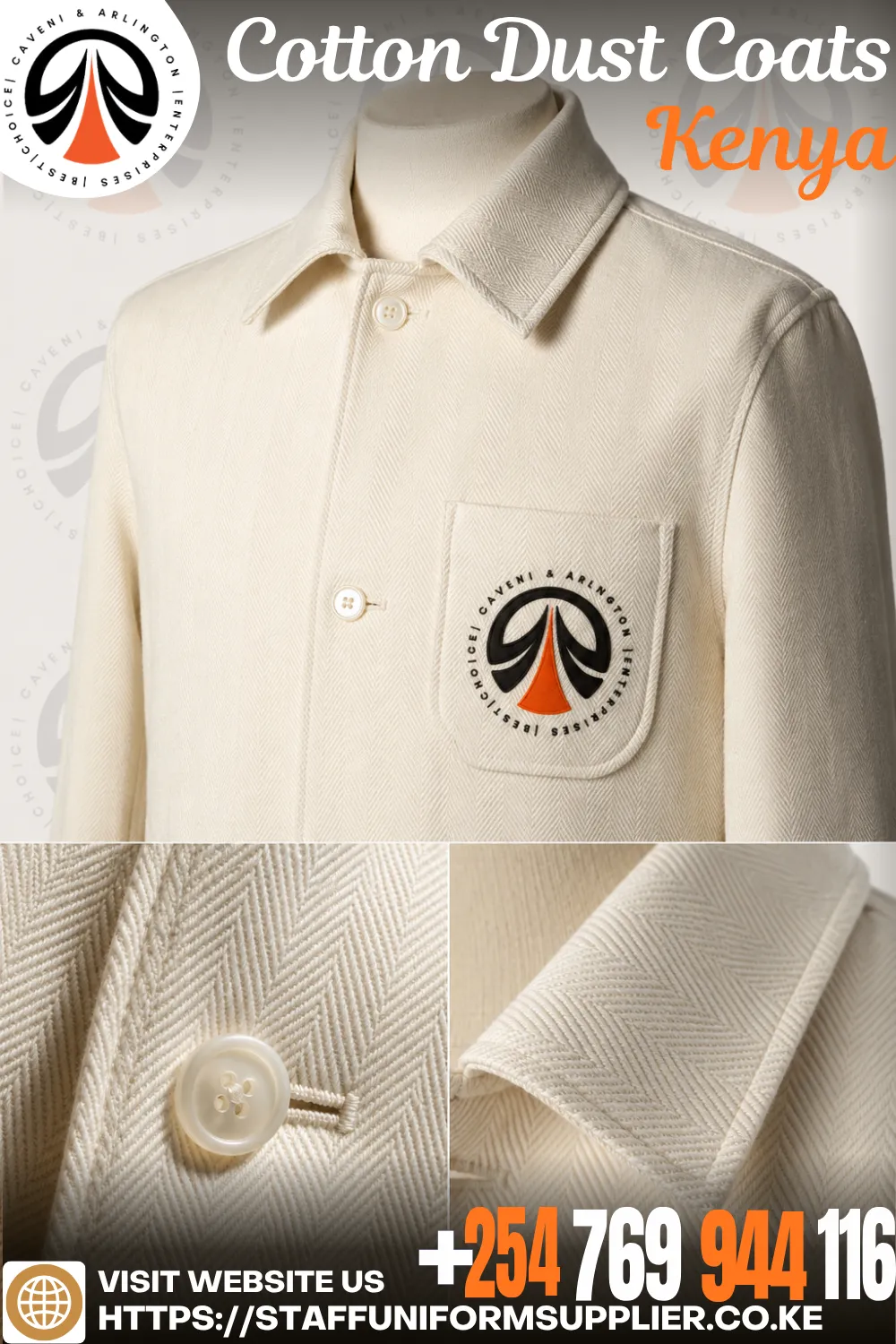 Cotton Dust Coats Kenya