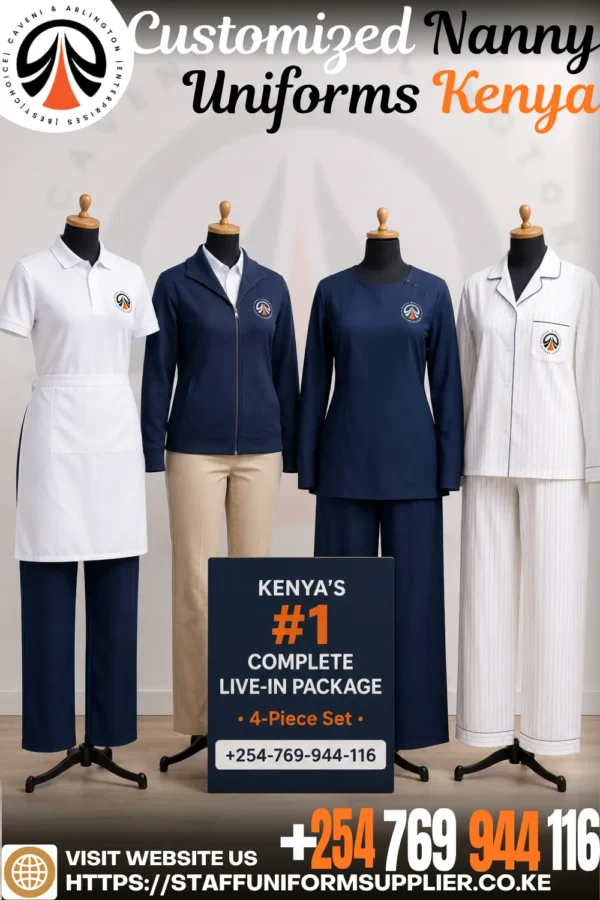 Customized Nanny Uniforms Naiobi - Kenya Customized Nanny Uniforms Naiobi - Kenya