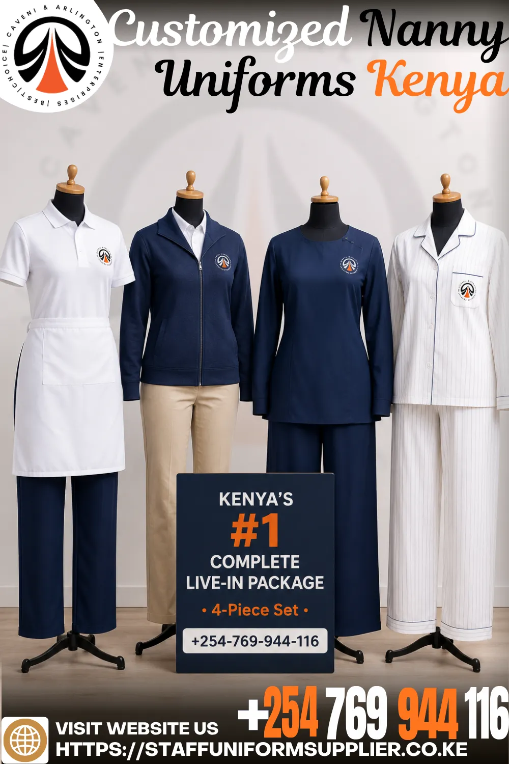 Customized Nanny Uniforms Naiobi - Kenya