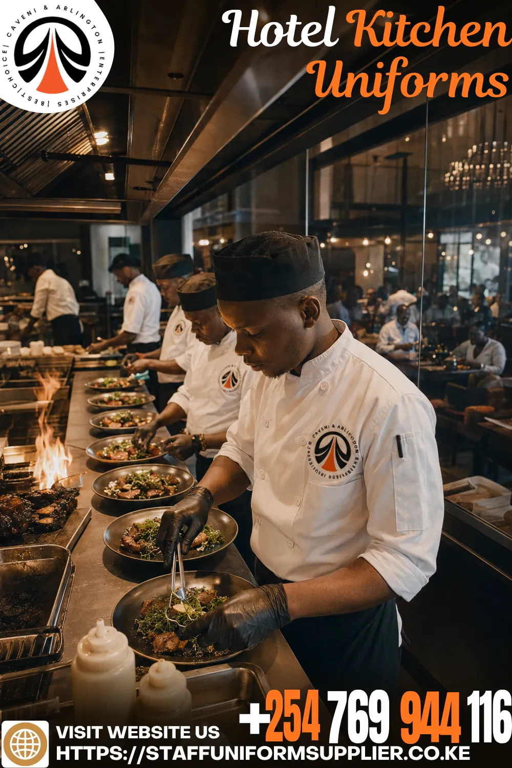 Hotel Kitchen Uniforms