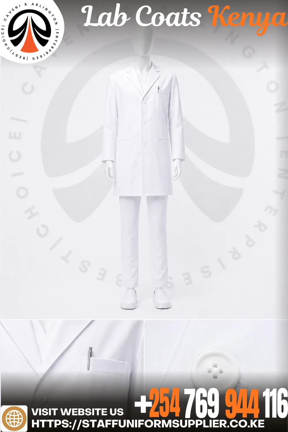 Lab Coats Kenya | Medical | Science & Teaching Lab Coats