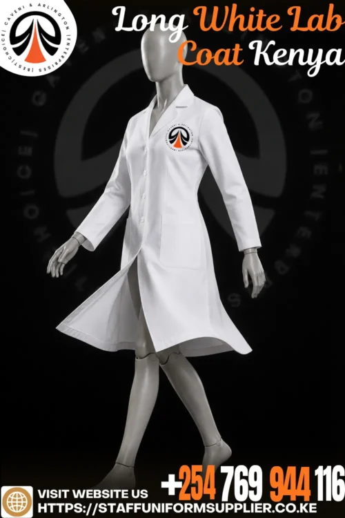 Long White Lab Coat Kenya