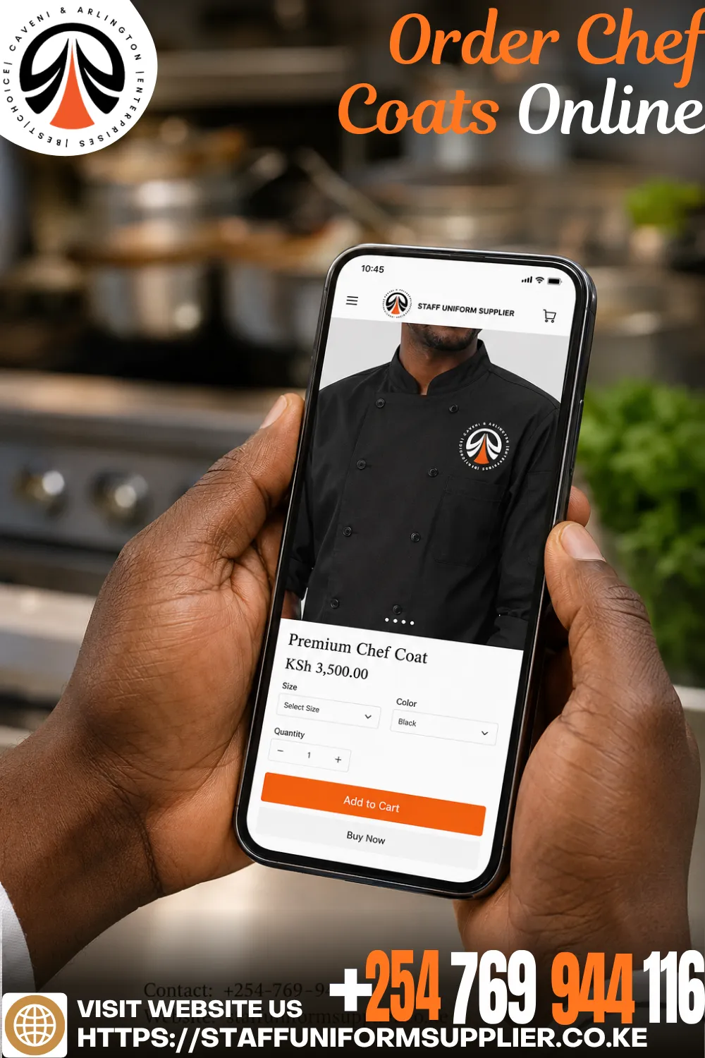 Order Chef Coats Online