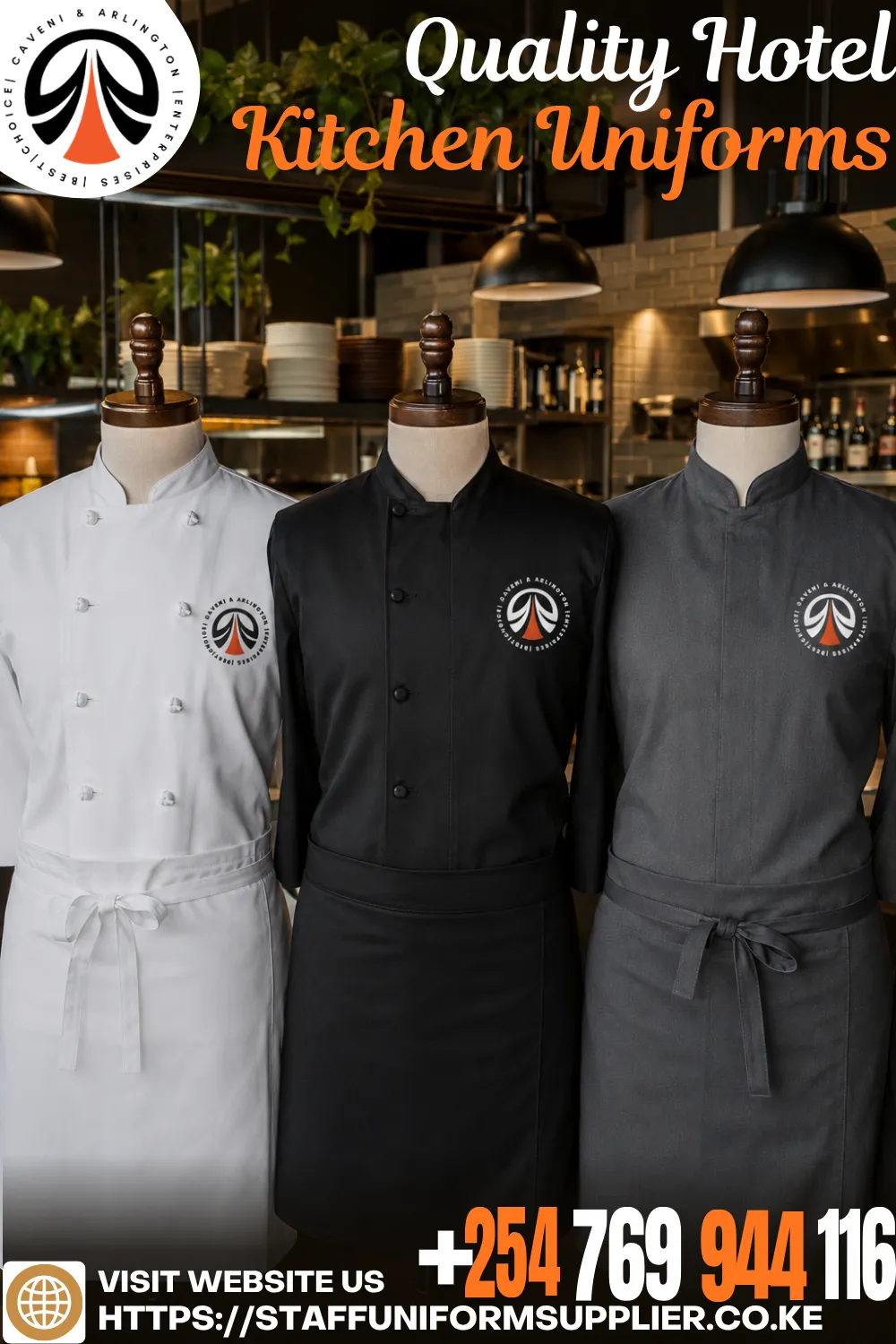 Quality Hotel Kitchen Uniforms