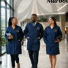 Quality Navy Blue Cotton Dust Coat Nairobi Quality Navy Blue Cotton Dust Coat Nairobi