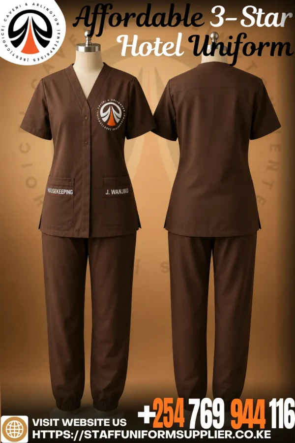 Affordable 3-Star Hotel Uniform Affordable 3-Star Hotel Uniform
