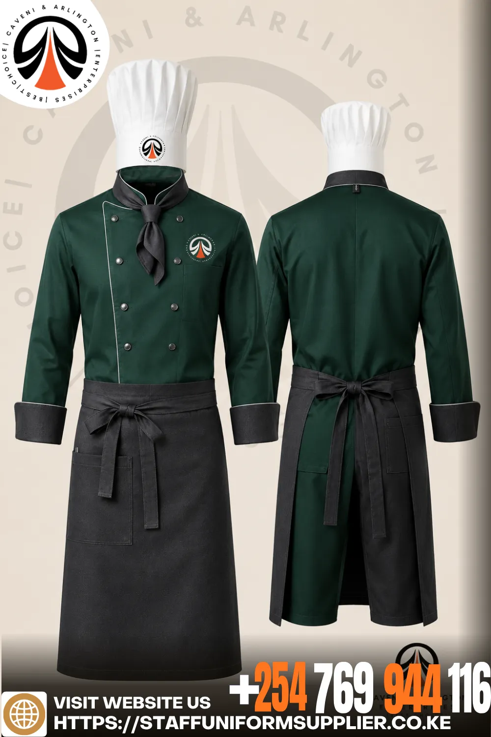Affordable and Customized Catering Uniform