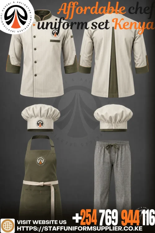 Affordable chef uniform set Kenya