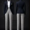 Bespoke High Waist Trouser Suit Women Bespoke High Waist Trouser Suit Women