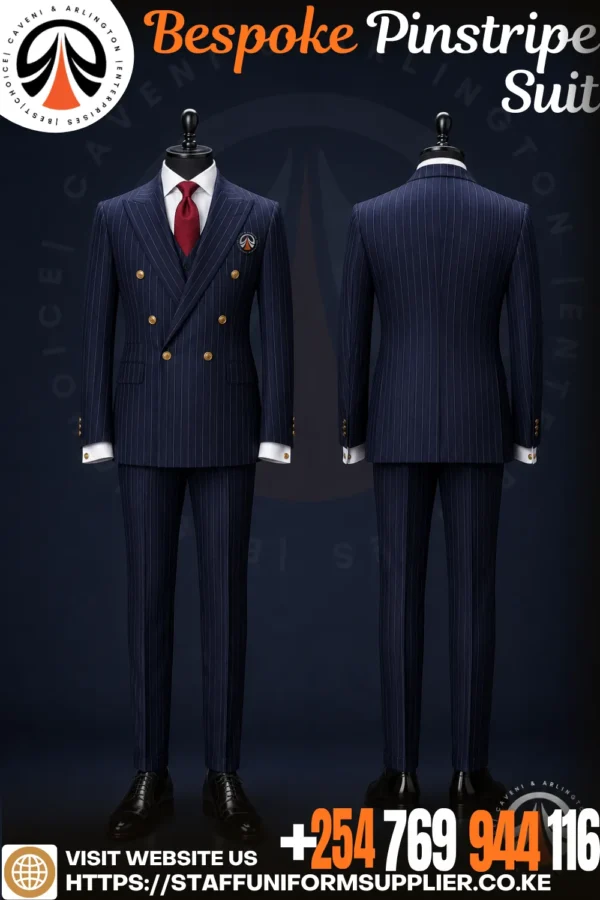 Bespoke Pinstripe Suit Bespoke Pinstripe Suit