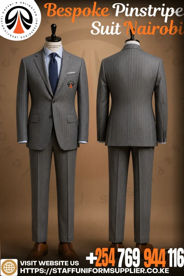 Bespoke Pinstripe Suit Nairobi Bespoke Pinstripe Suit Nairobi