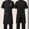 Black Chef Coat