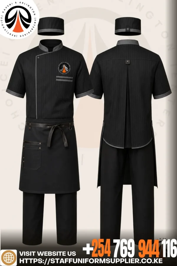 Black Chef Coat