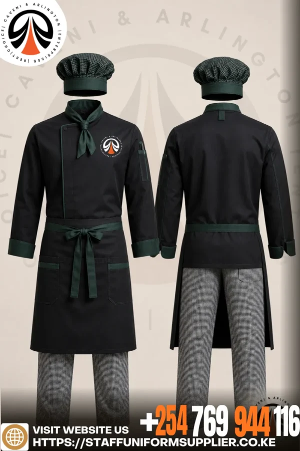 Black Chef Uniforms in Nairobi Black Chef Uniforms in Nairobi