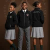 Black School Fleece Jacket Kenyan Taste Black School Fleece Jacket Kenyan Taste