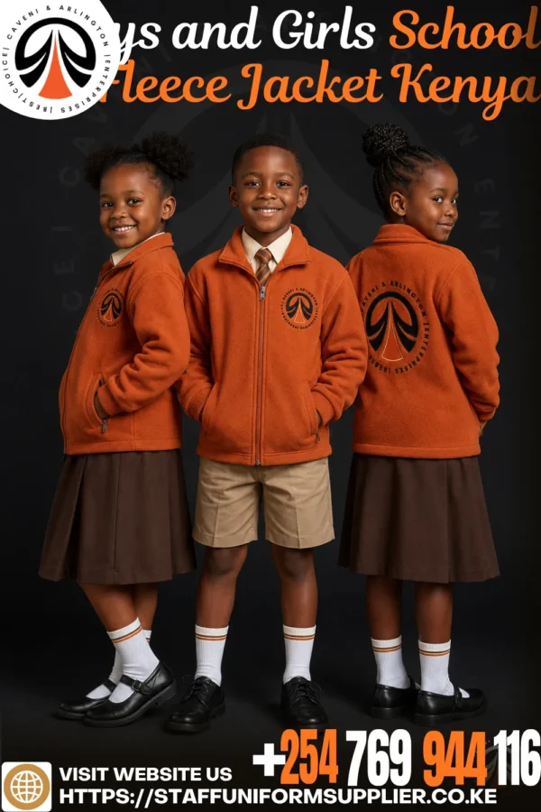 Boys and Girls School Fleece Jacket Kenya