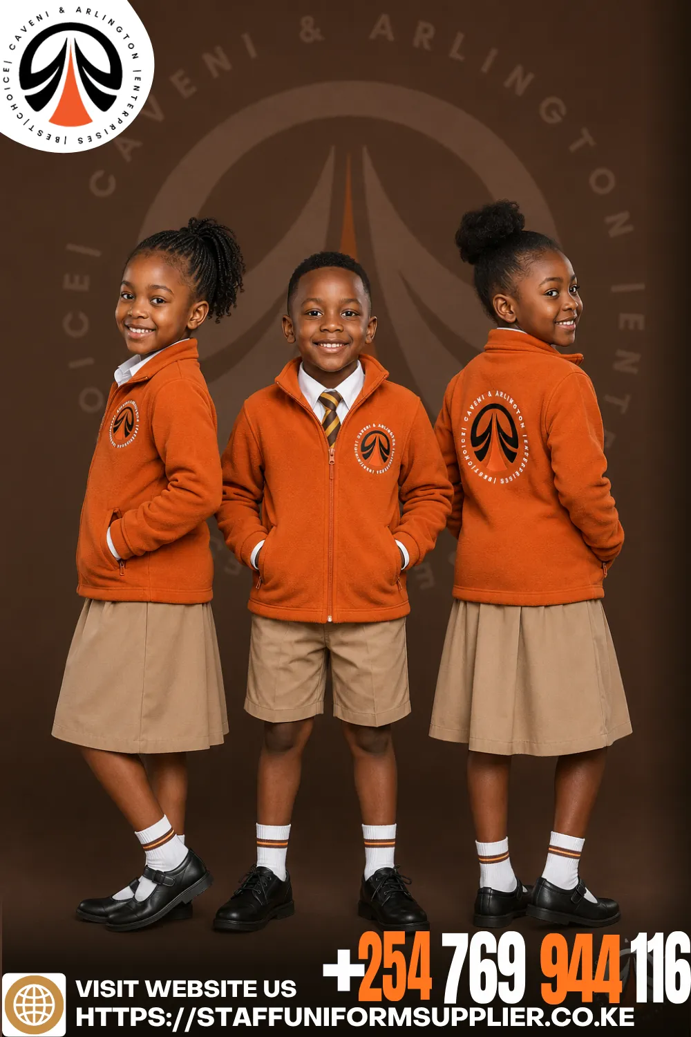 Boys and Girls School Fleece Jacket Nairobi