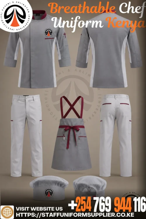 Breathable Chef Uniform Kenya